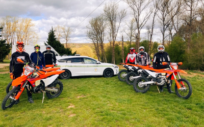 Enduro výcvik příslušníků VP Tábor
