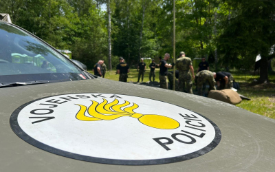 Vojenská policie na Dni pozemního vojska Bahna 2026: moderní technika a dynamické ukázky