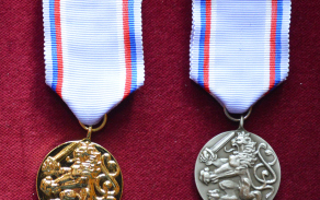 Slavnostní nástup Velitelství Vojenské police Tábor