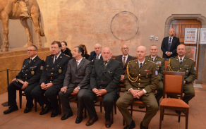 Slavnostní nástup Velitelství Vojenské police Tábor