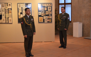 Slavnostní nástup Velitelství Vojenské police Tábor