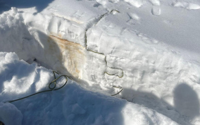 Vojenská policie trénovala přesuny na sněhu a ledu