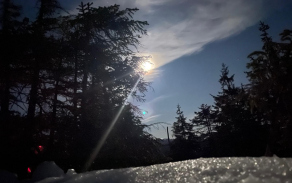 Vojenská policie trénovala přesuny na sněhu a ledu