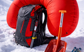 Vojenská policie trénovala přesuny na sněhu a ledu