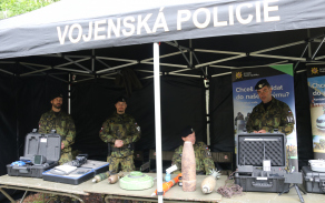 Vojenská policie na Dni pozemního vojska Bahna 2026: moderní technika a dynamické ukázky