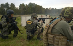 Výcvik jednotky VP BÚU a NRF