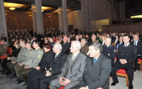Nástup k 20. výročí založení Vojenské policie 21.1.2011
