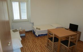 Tranzitní ubytování v posádce Tábor