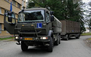 Výcvik v Autoškole Vojenské policie