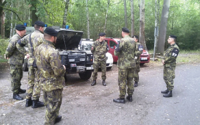 Výcvik v Autoškole Vojenské policie