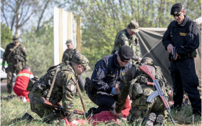 2018 Vojenská policie na cvičení Hradba 2018