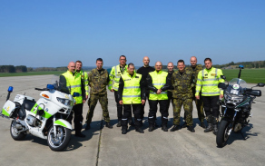 2018 Mezinárodní spolupráce autoškoly Vojenské policie