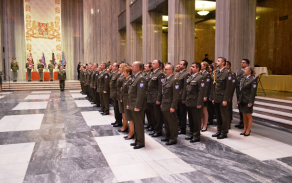 2019 Slavnostní nástup příslušníků Vojenské policie na Vítkově