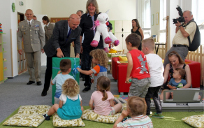 2018 Slavnostní otevření dětské skupiny v posádce Tábor