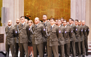 2019 Slavnostní nástup příslušníků Vojenské policie na Vítkově