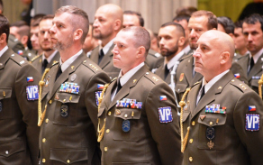 2019 Slavnostní nástup příslušníků Vojenské policie na Vítkově