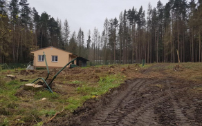 2020 Mýcení porostu na muniční základně v Dobroníně