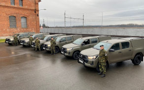 2021 Převzetí nových vozidel Toyota Hilux